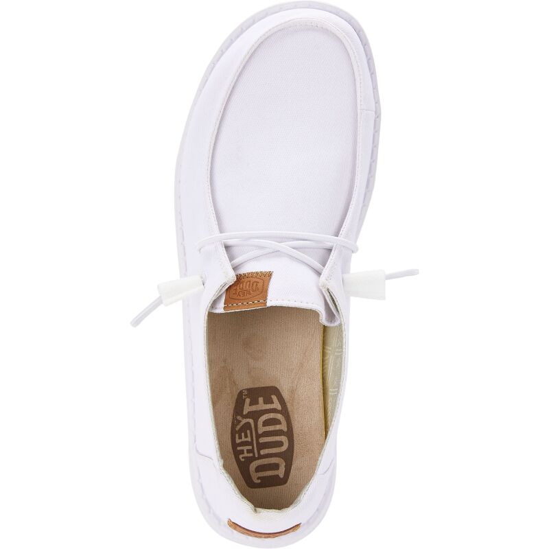 HEYDUDE Wendy Stretch Canvas Women 40902 White