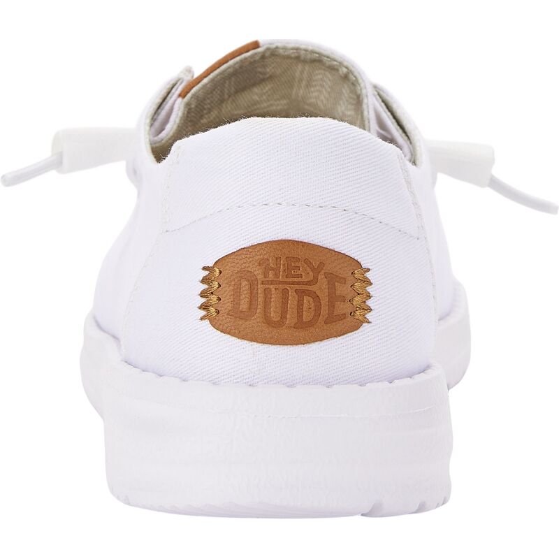 HEYDUDE Wendy Stretch Canvas Women 40902 White