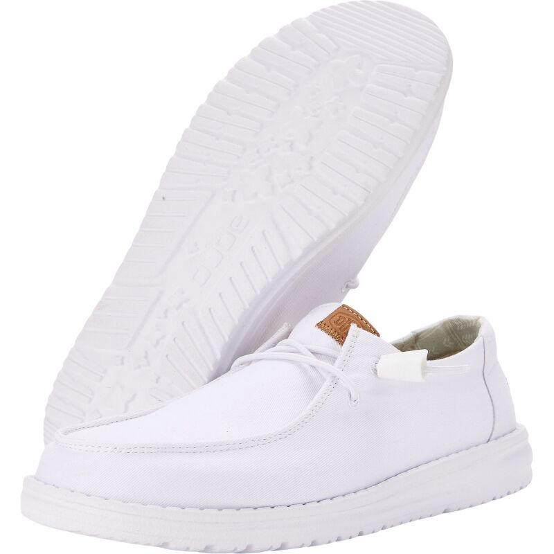 HEYDUDE Wendy Stretch Canvas Women 40902 White