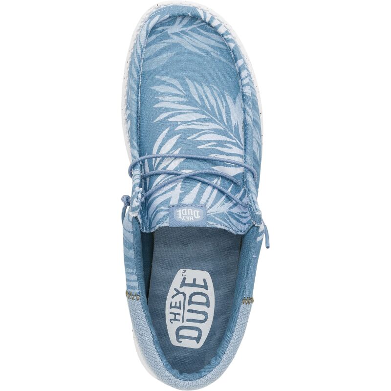 HEYDUDE Wally Funk Psych Palm Men 43119 Faded Denim