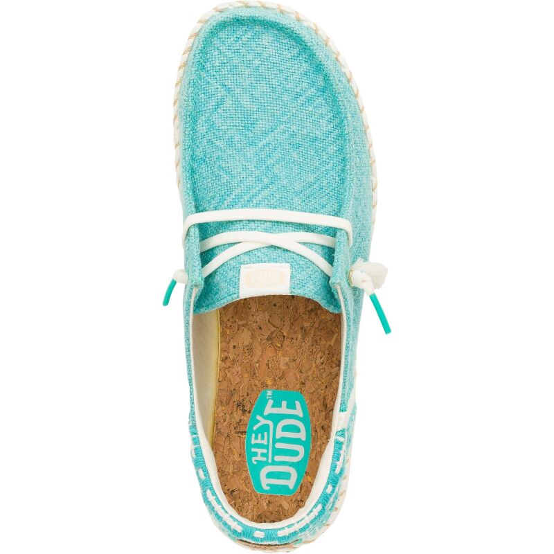 HEYDUDE Wendy Funk Coastal Jute Women 43182 Ceramic Blue