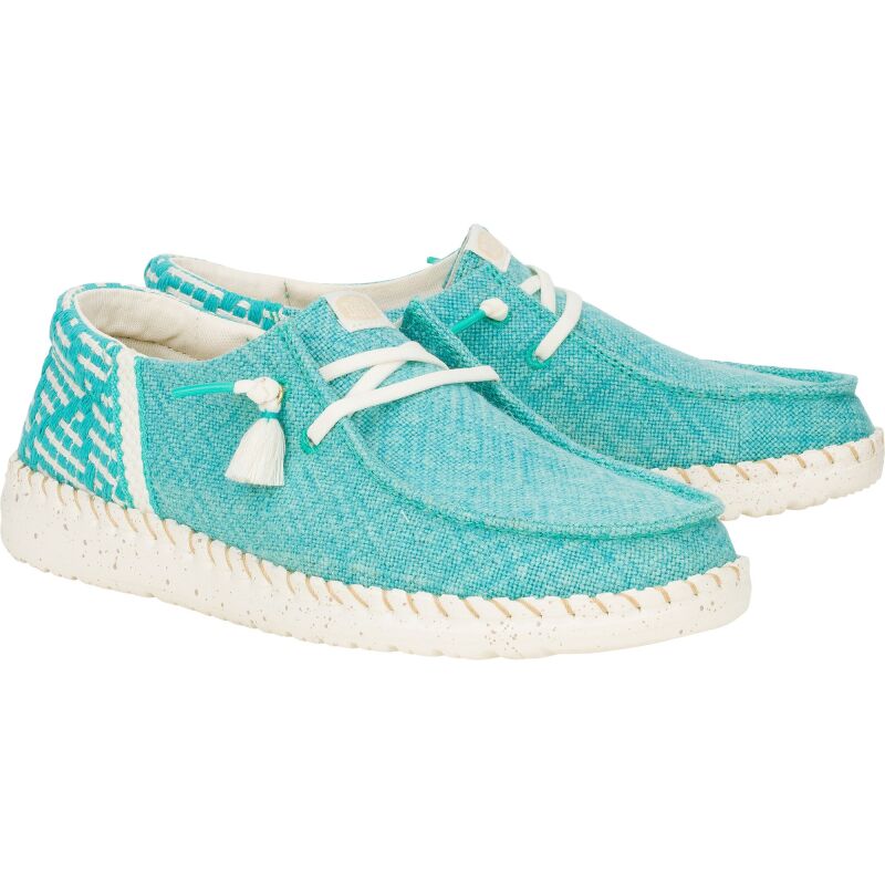 HEYDUDE Wendy Funk Coastal Jute Women 43182 Ceramic Blue