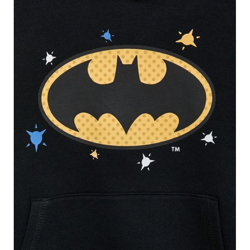 DIADORA JU.HOODIE SUPERHEROES Black