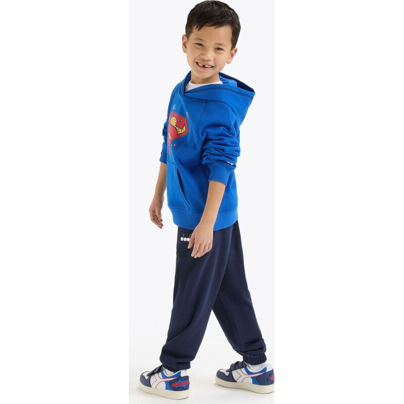 DIADORA JU.HOODIE SUPERHEROES Princess Blue