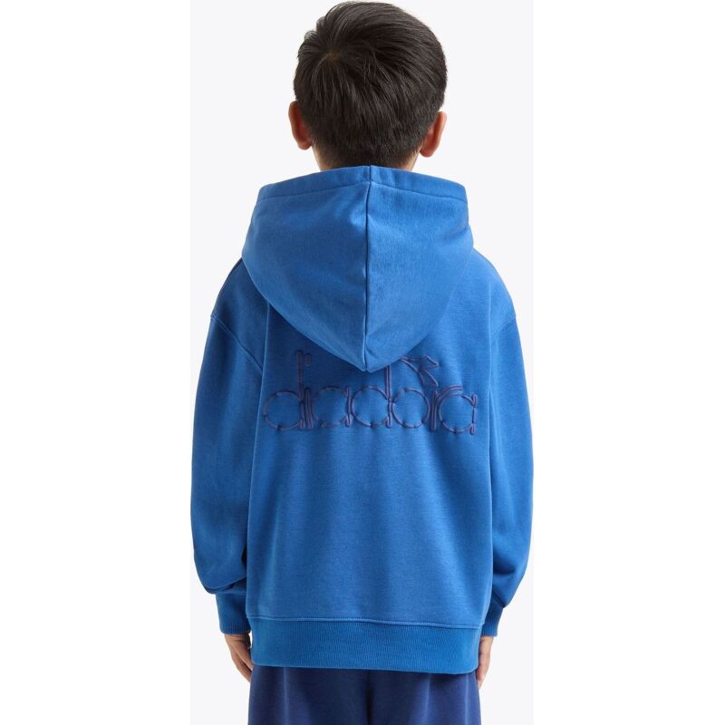 DIADORA JU.HOODIE TEAM Blue Byzantine