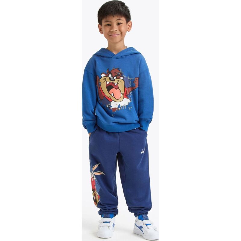 DIADORA JU.HOODIE TEAM Blue Byzantine