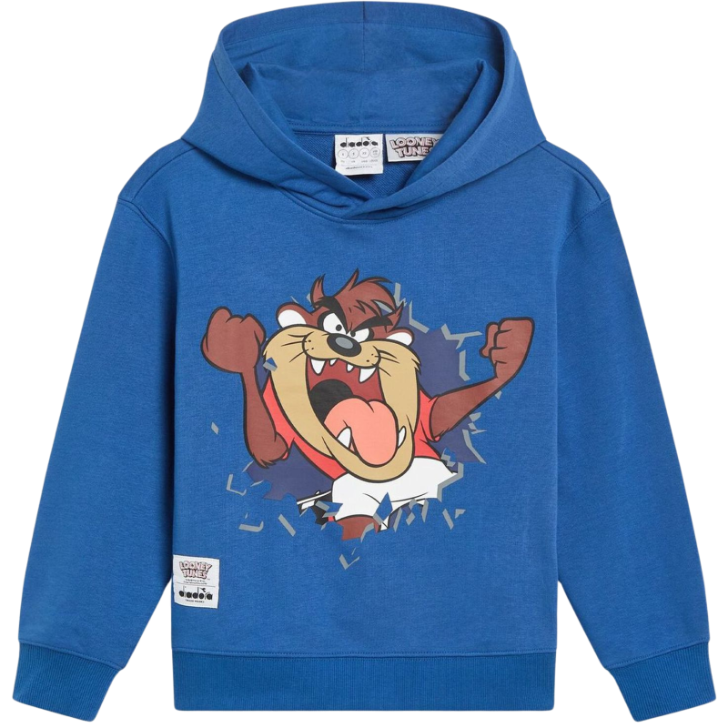 DIADORA JU.HOODIE TEAM Blue Byzantine