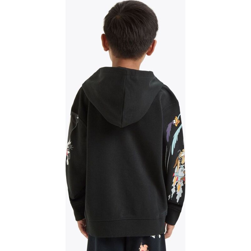 DIADORA JU.HOODIE TEAM Black