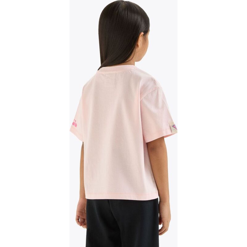 DIADORA JG.T-SHIRT SS SUPERGIRL Wild Rose (50207)