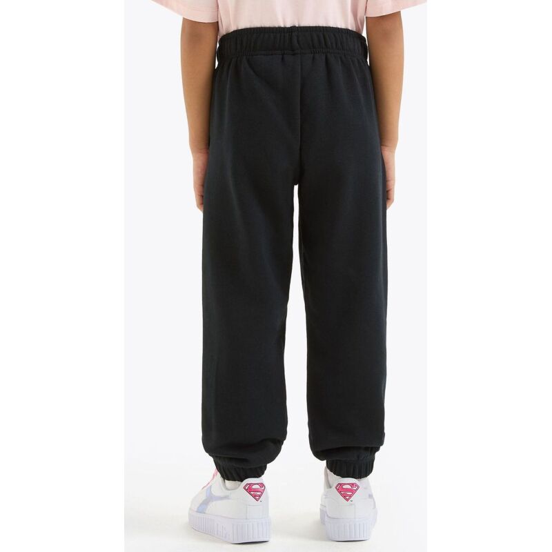 DIADORA JU.JOGGER PANT SUPERHEROES Black/Wild Rose