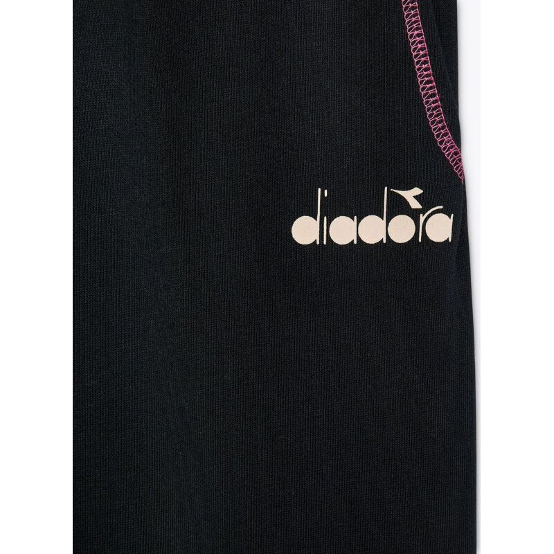 DIADORA JU.JOGGER PANT SUPERHEROES Black/Wild Rose