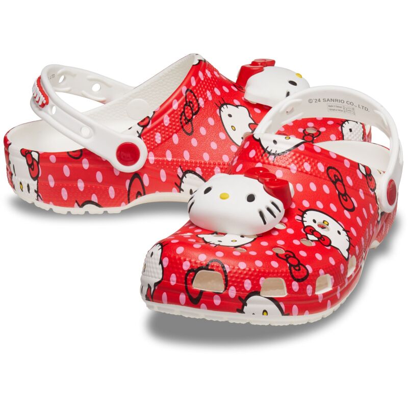 Crocs™ Hello Kitty Red Classic Clog Multi