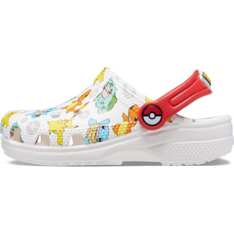 Crocs™ Classic Pokemon Clog Kid's White/Multi