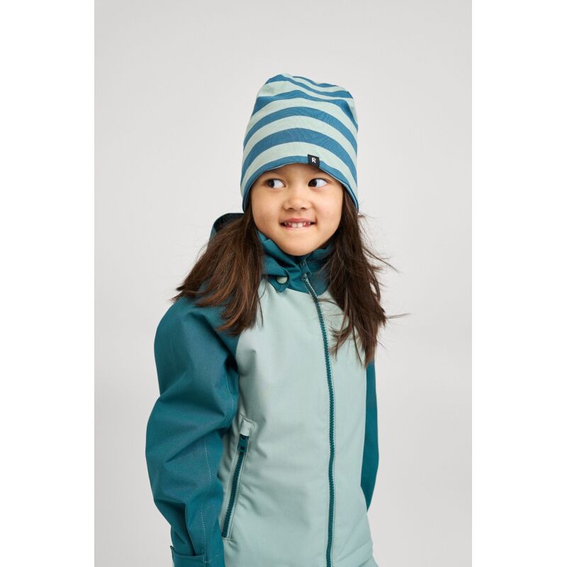REIMA Reversible Beanie Tanssi 5300056F Stone Green 81BA
