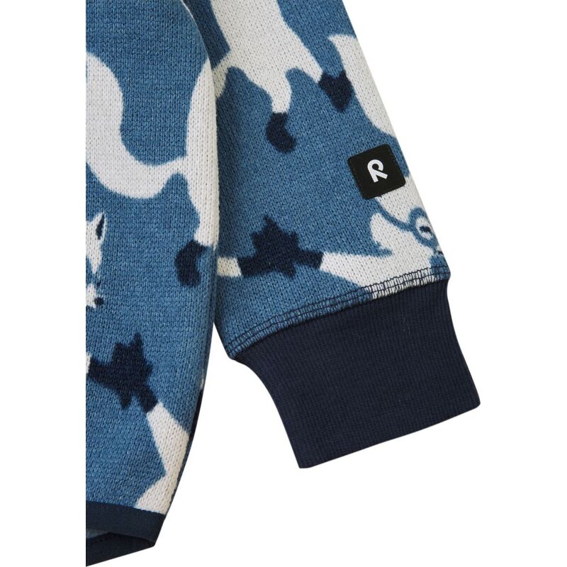 REIMA Fleece Sweater Ornament 5200043A Blue Ocean 67A5