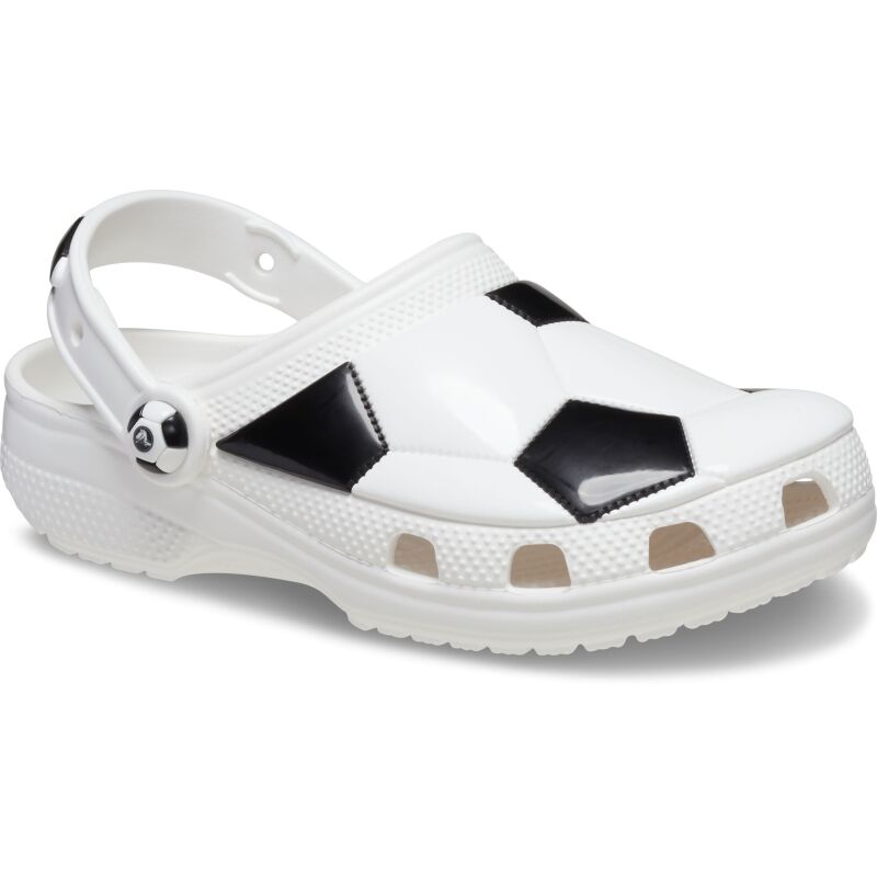 Crocs™ Classic Soccer Ball Clog Kids' White/Black