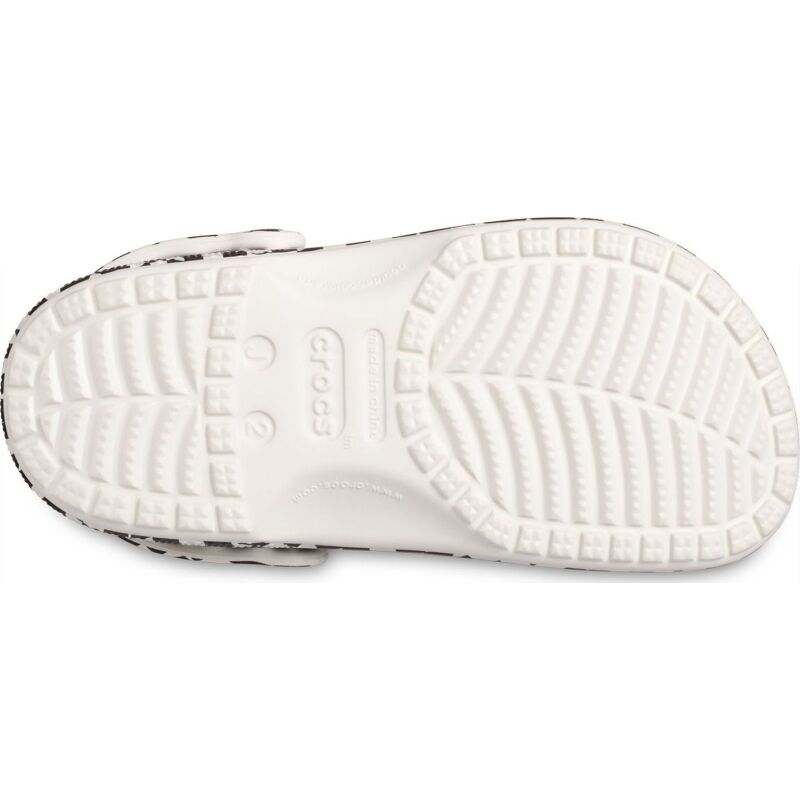 Crocs™ Classic Warped Checker Clog Kids' White/Black