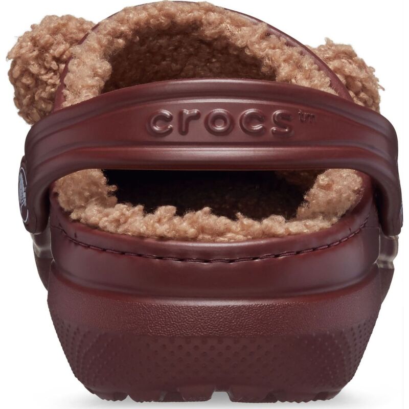 Crocs™ Classic Lined I Am Brown Bear Clog Kid's Dark Clay