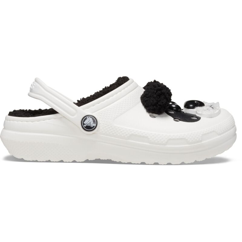 Crocs™ Classic Lined I Am Panda Bear Clog Kid's Chalk/Black