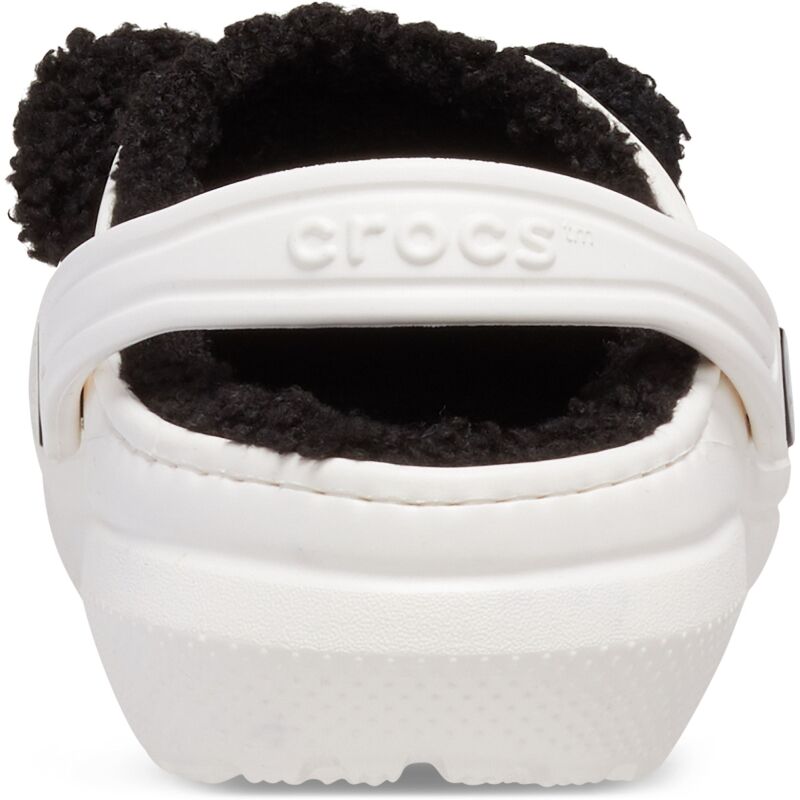 Crocs™ Classic Lined Iam Panda Bear Clog Toddler's Chalk/Black