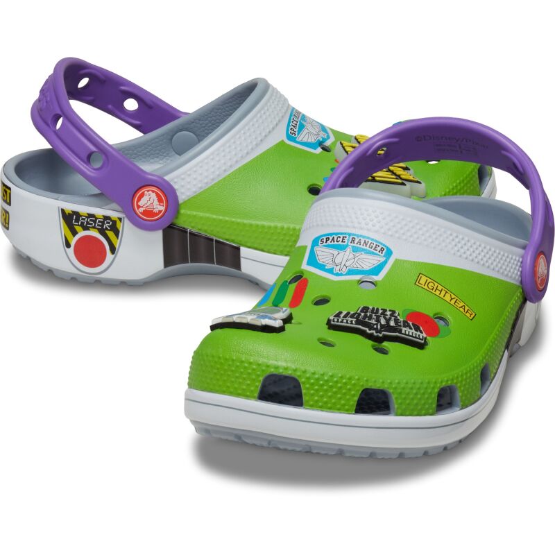 Crocs™ Toy Story Buzz Classic Clog Toddlers' Blue Grey