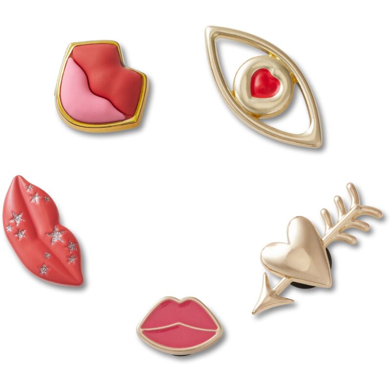 Crocs™ Jibbitz Valentines Lips 5 Pack 