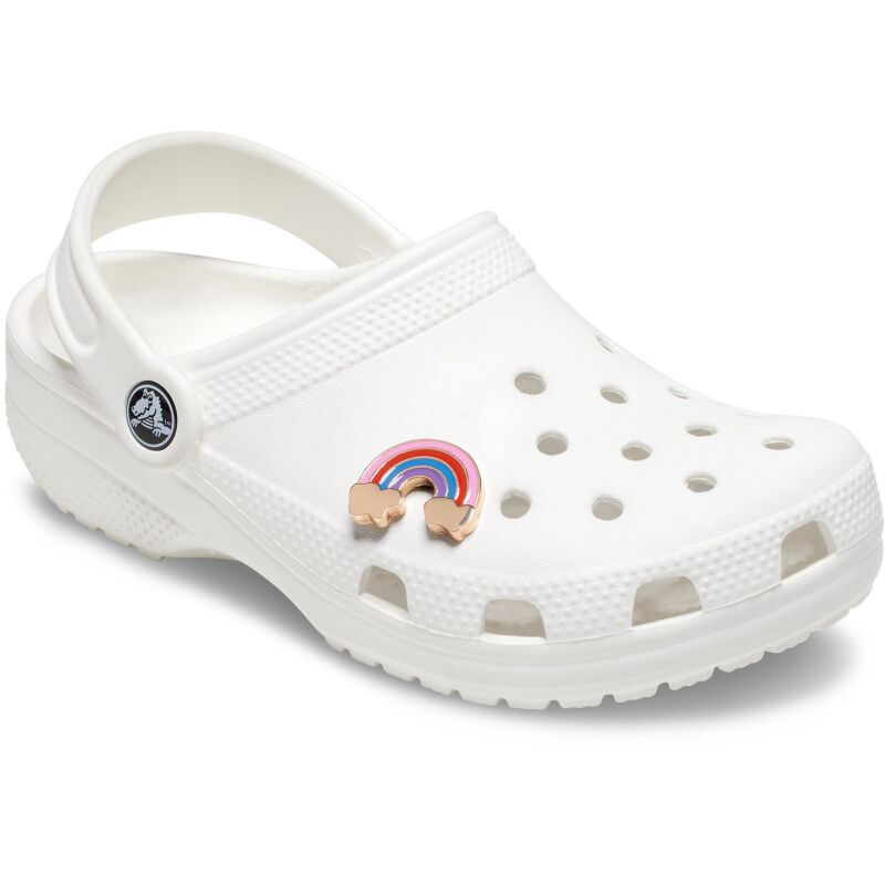 Crocs™ Jibbitz Gold Cloud Rainbow 