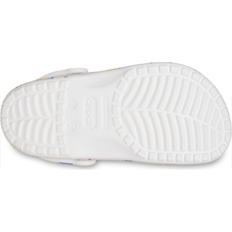Crocs™ Classic Doodle Print Clog Kid's White/Multi
