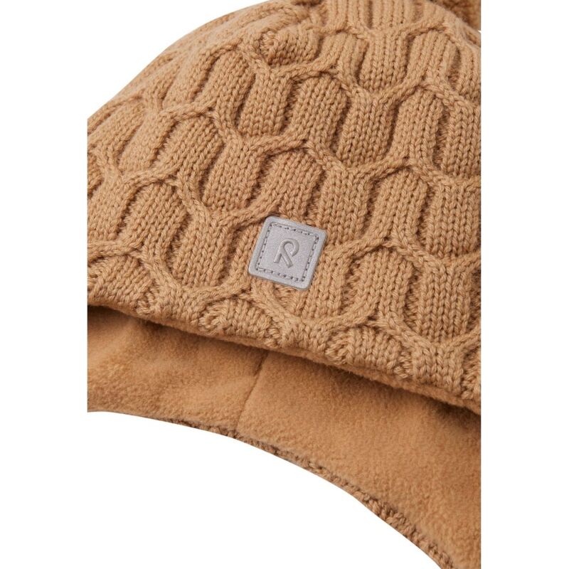 REIMA Merino Wool Beanie Nunavut 5300065B Peanut Brown 11A0