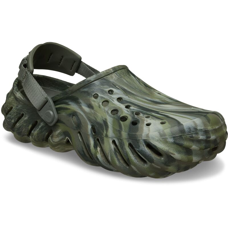 Crocs™ Echo Marbled Clog Dusty Olive/Multi