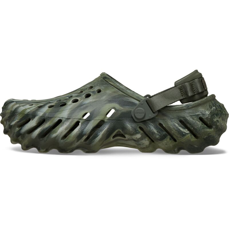 Crocs™ Echo Marbled Clog Dusty Olive/Multi