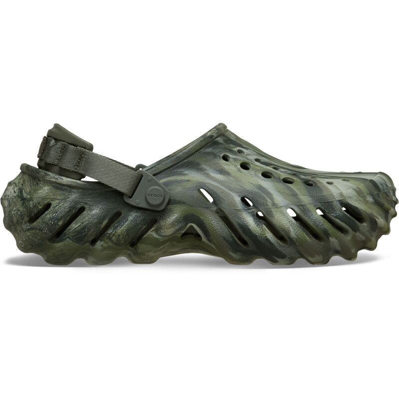 Crocs™ Echo Marbled Clog Dusty Olive/Multi