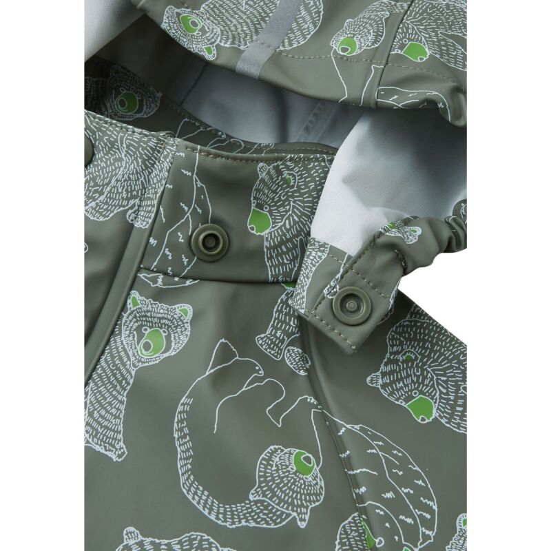 REIMA Rain Jacket Vesi 5100025A Greyish Green 8925