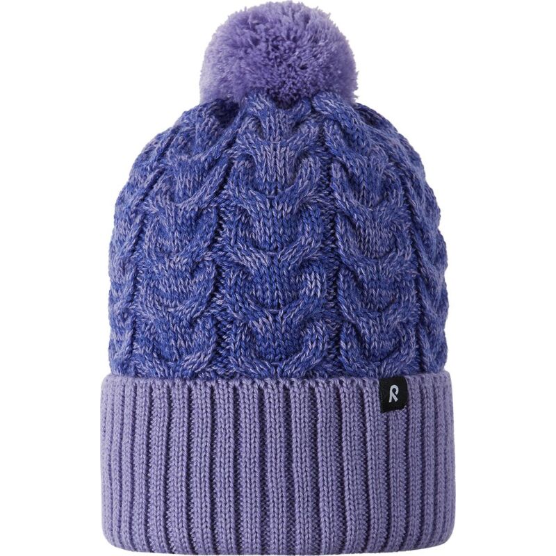 REIMA Wool-Mix Knitted Beanie Routii 5300088B Lilac amethyst 5451