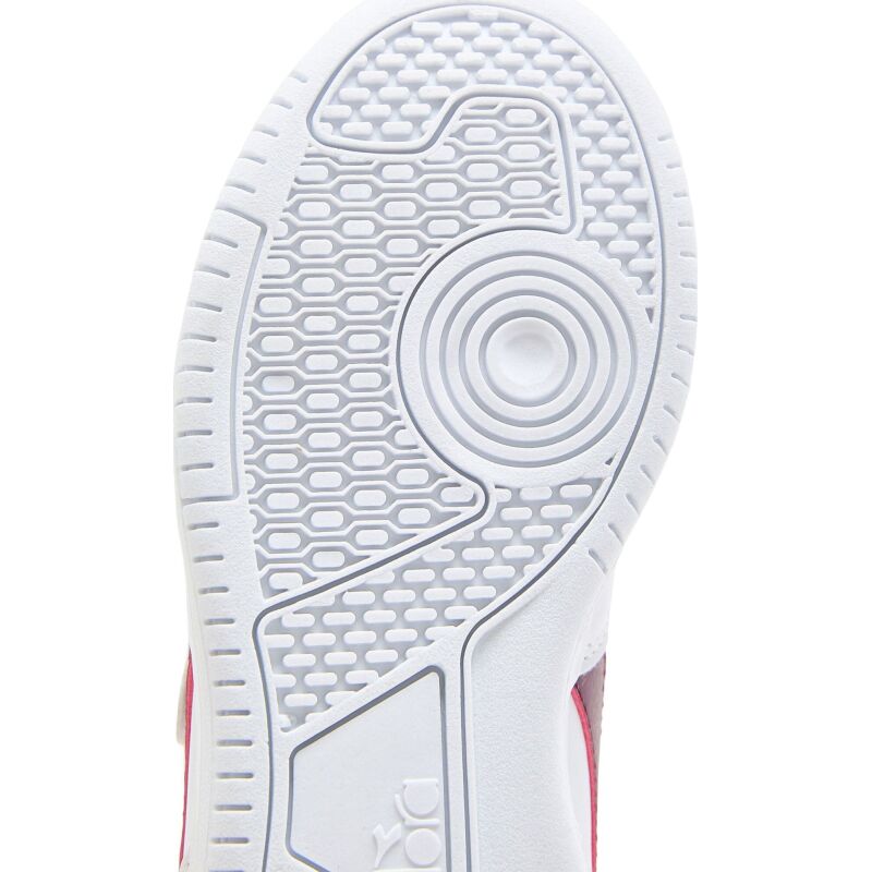 DIADORA Raptor Low PS Kid's White/Grape Wine