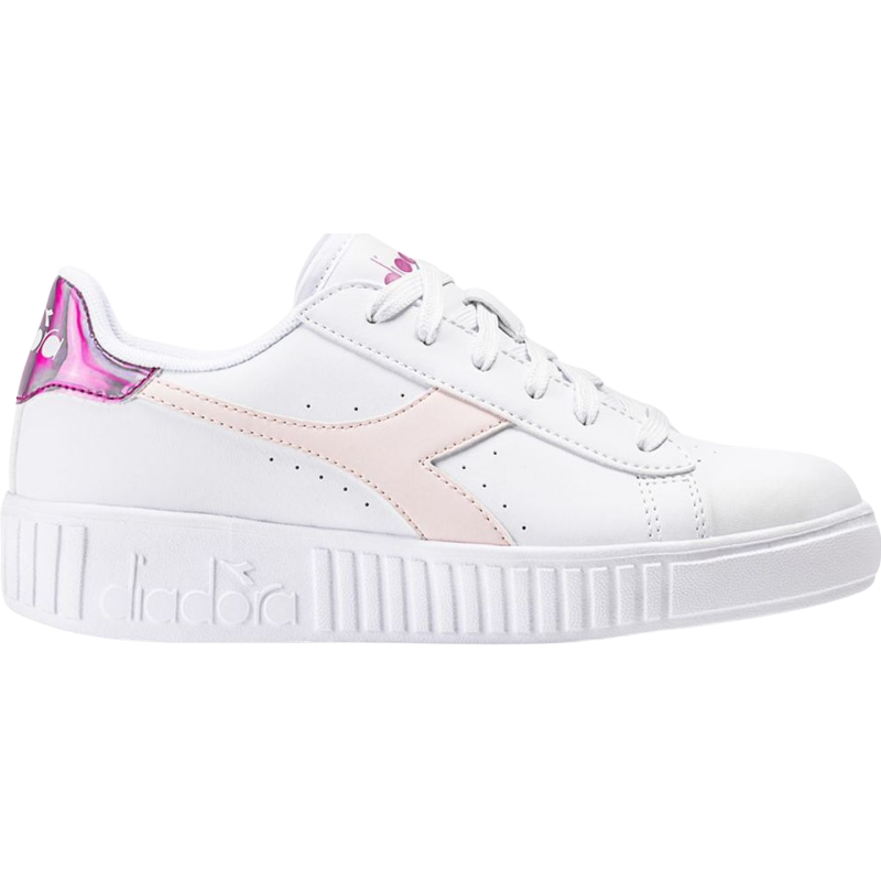 DIADORA Game Step Ps Kid's White/Robinia Violet