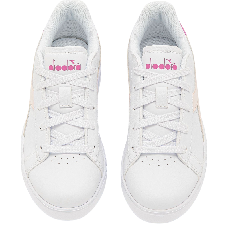 DIADORA Game Step Ps Kid's White/Robinia Violet