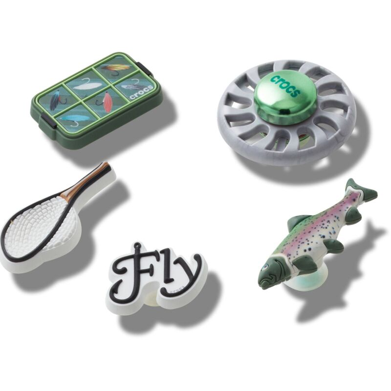 Crocs™ Jibbitz Fly Fishing 5 Pack 