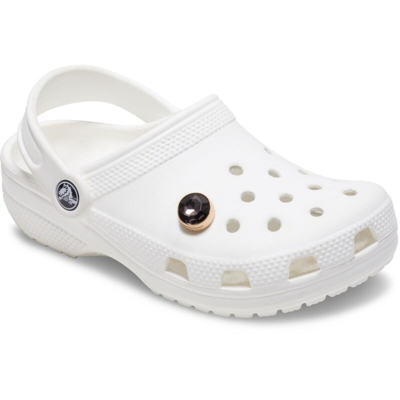 Crocs™ Jibbitz Gold And Black Circle Gem 