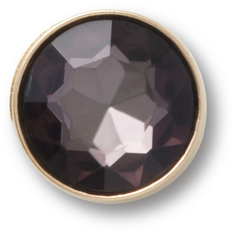 Crocs™ Jibbitz Gold And Black Circle Gem 