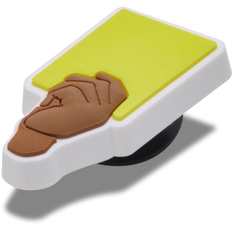 Crocs™ Jibbitz Soccer Yellow Card 