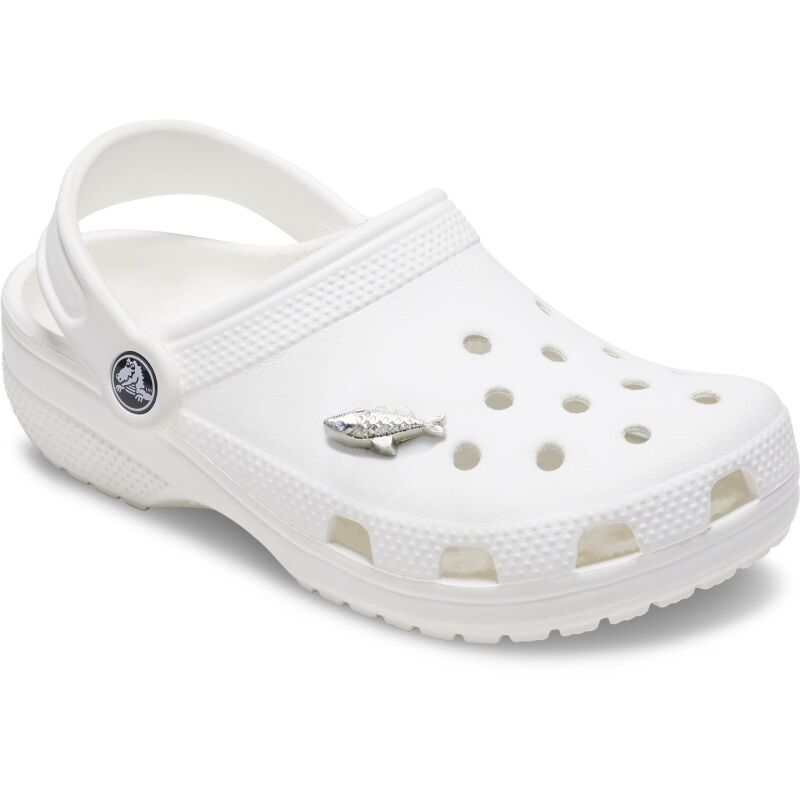 Crocs™ Jibbitz Silver Alloy Fish 