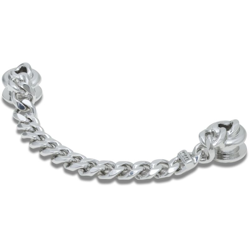 Crocs™ Jibbitz Silver Flat Curb Chain 