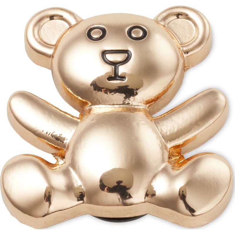 Crocs™ Jibbitz Gold Teddy Bear Multi