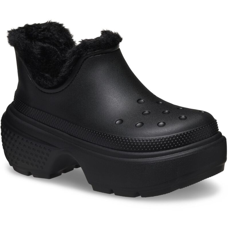 Stomp Lined Shorty Boot Black/Black