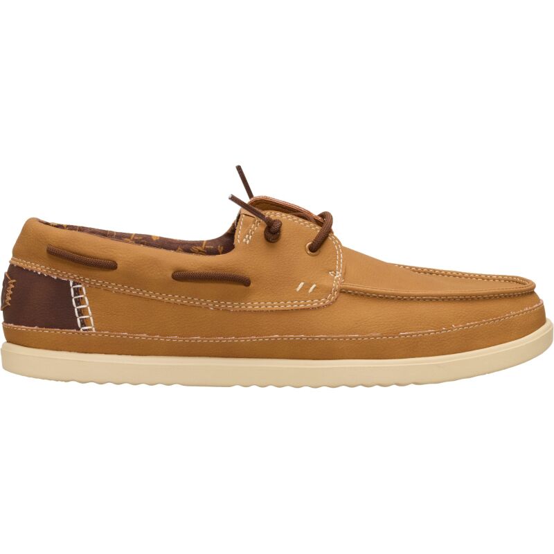 HEYDUDE Harbor Lo Classic Men's Bone Brown/Multi