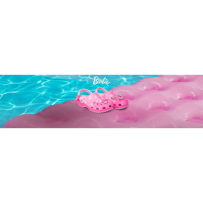 Crocs™ Mattel Pink Barbie Classic Clog Multi