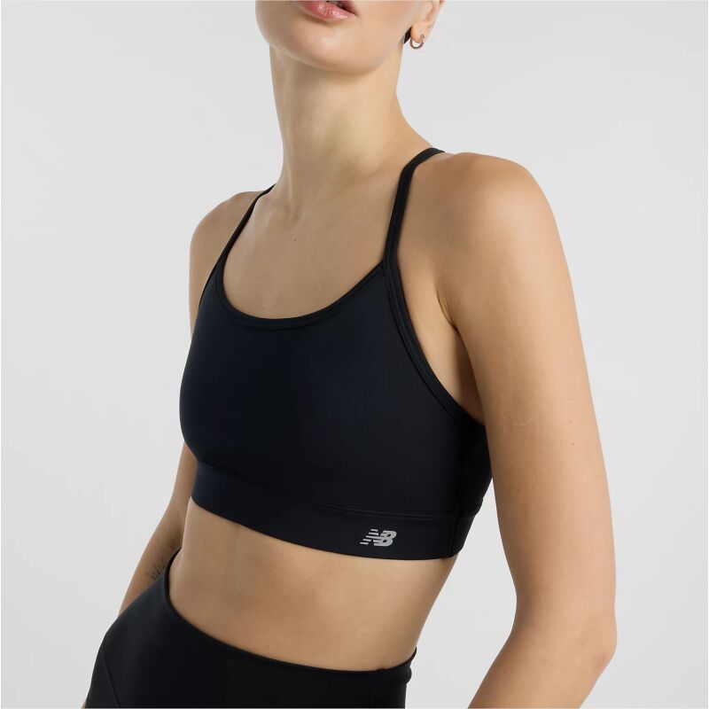 New Balance Essential Yoga Bra Black