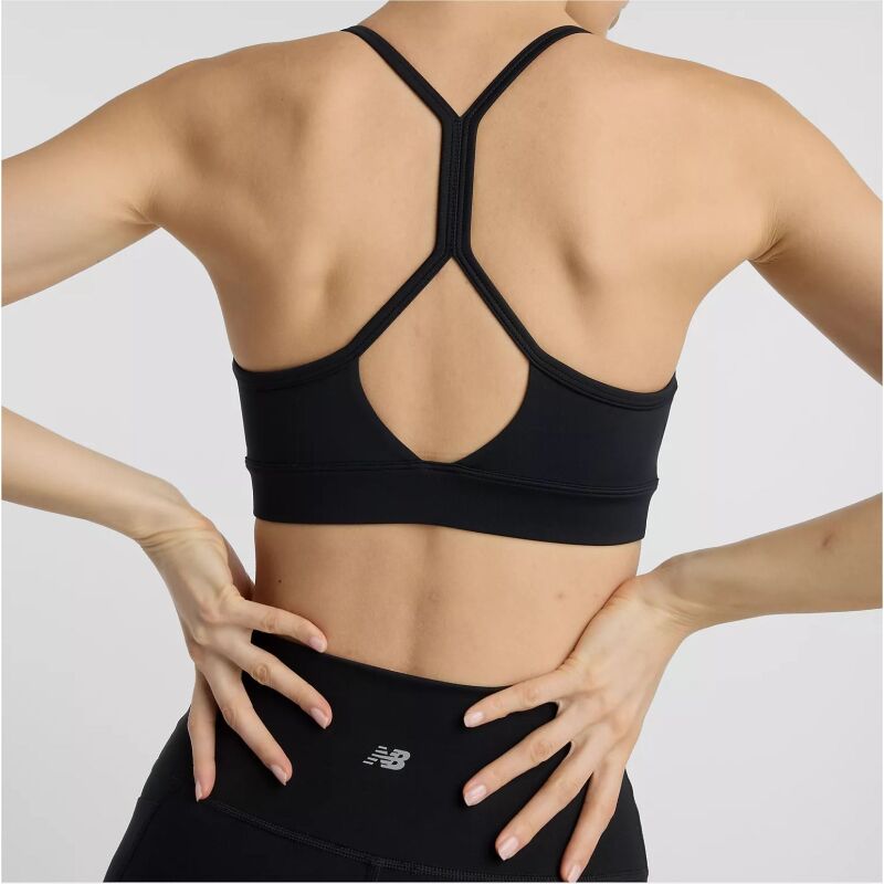 New Balance Essential Yoga Bra Black