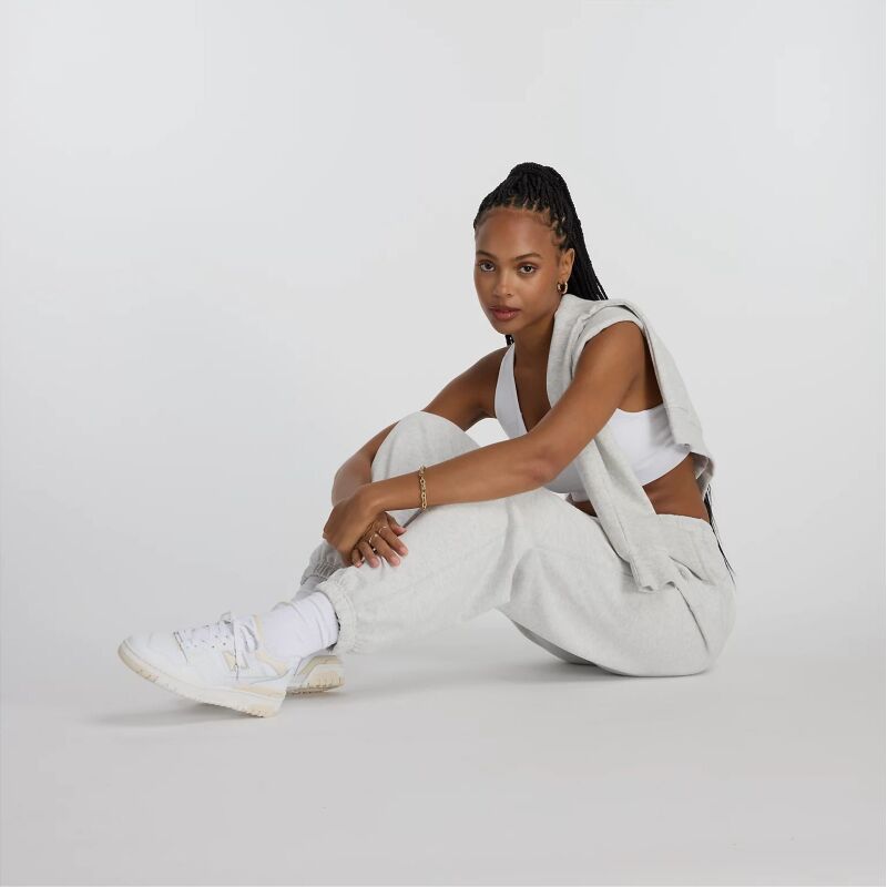 New Balance Athletics French Terry Jogger Ash Heather